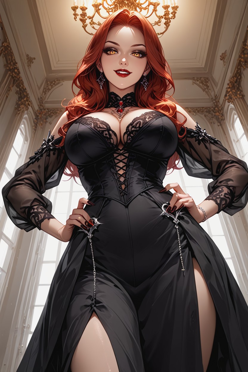 Wide Angle, Full Breasts, 1 Person Hentai AI Porn