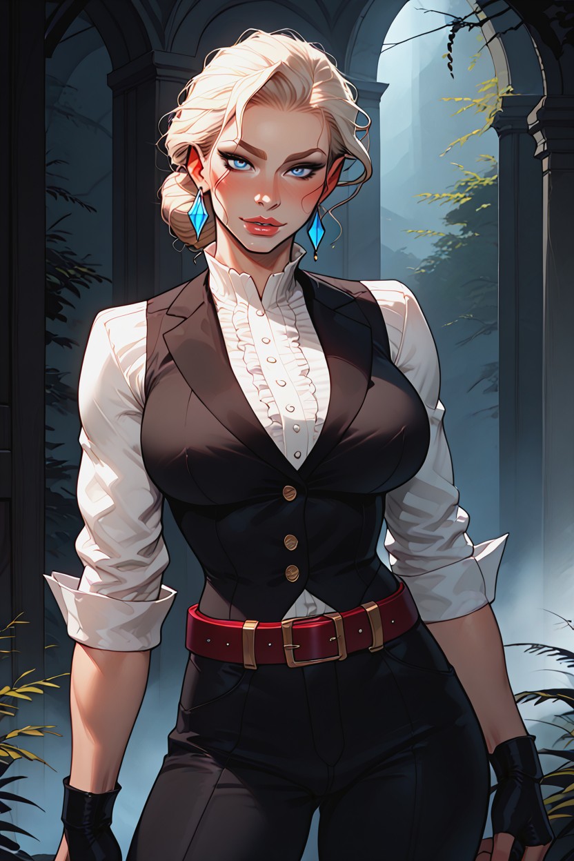 25+, Seductive, Elegant Vest Hentai IA