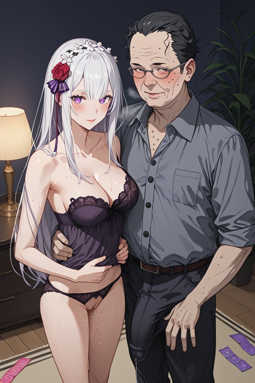 Hot, Waist Shot, Trembling Body Hentai AI Porn