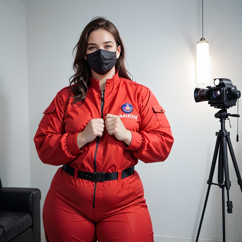 She Wears A Full Body, Extremely Large Ass, 25+ BBW AI Porn