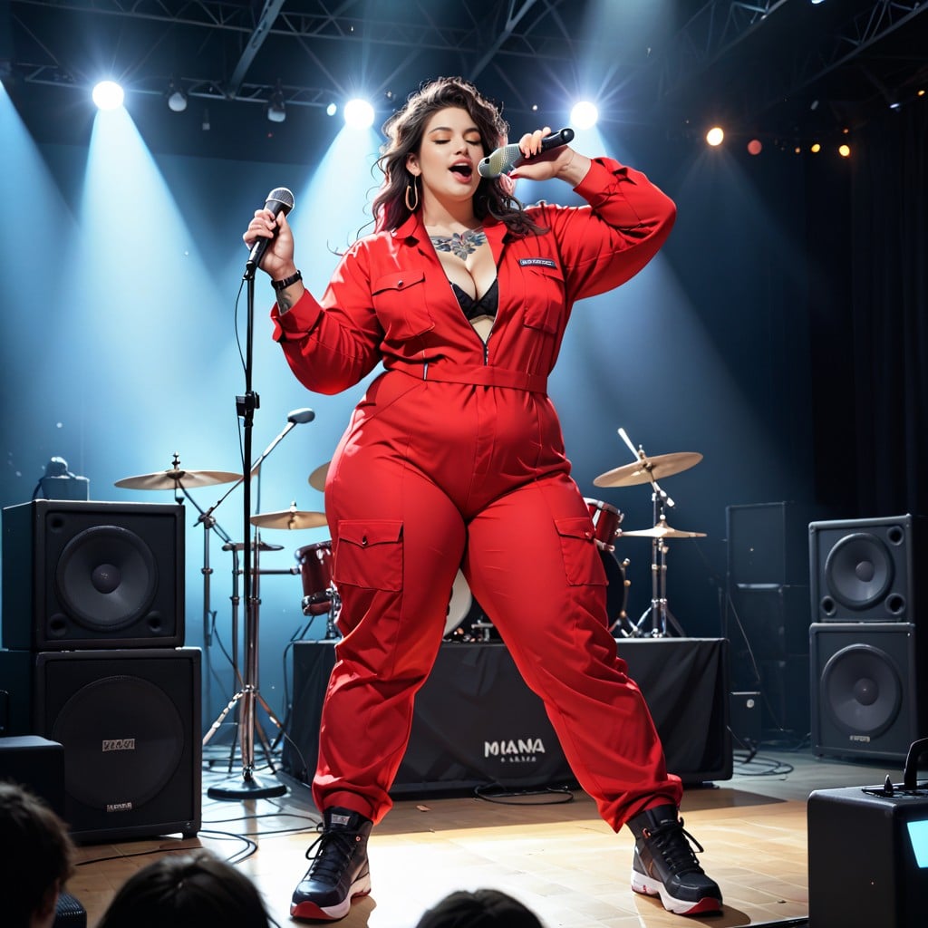 With A Focus On The Subjects Figure, Which Gives A Concert Atmospher, The Lighting Is Bright And Focused Porno BBW IA
