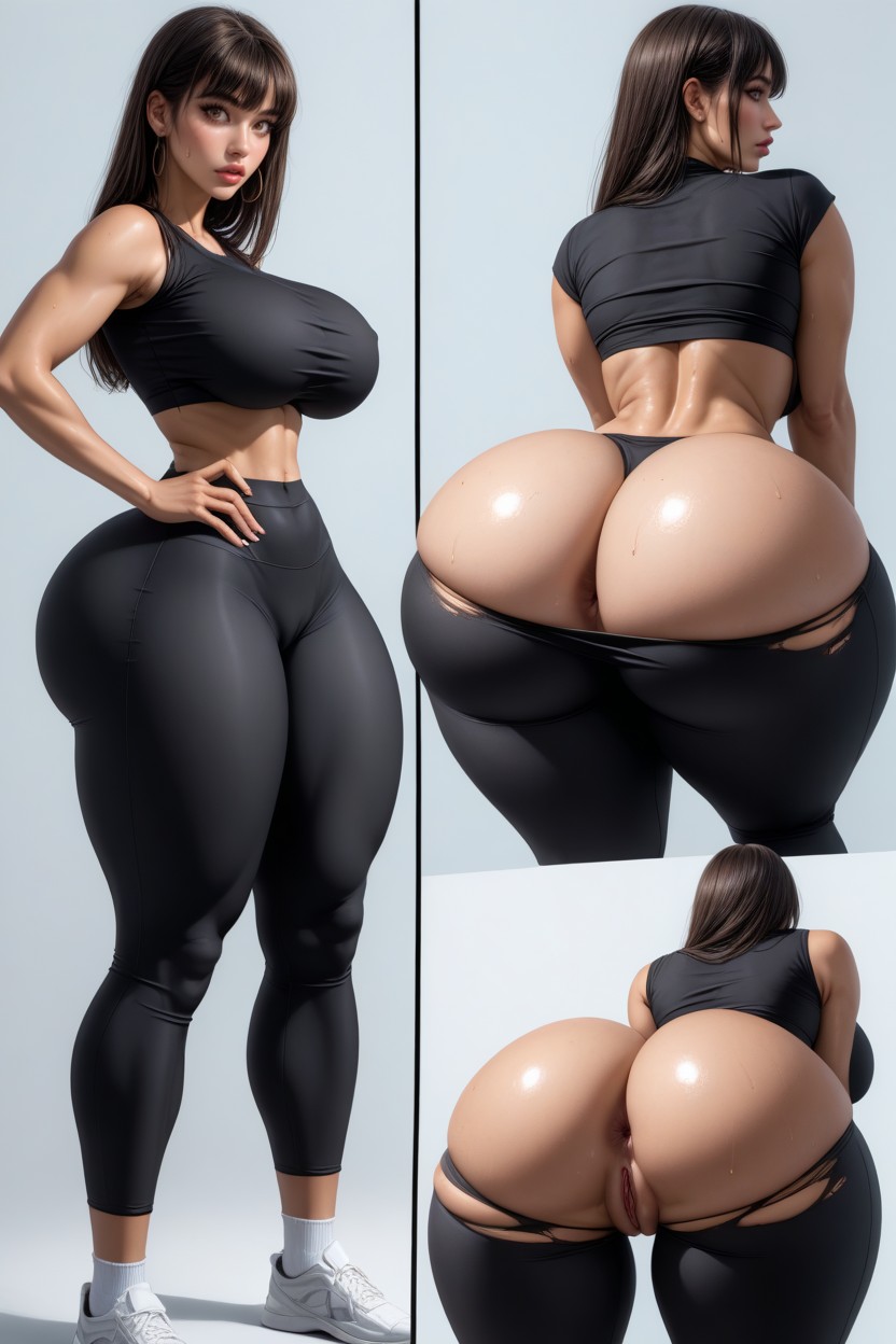 Thick Hips, 18+, Black Hair Porno IA