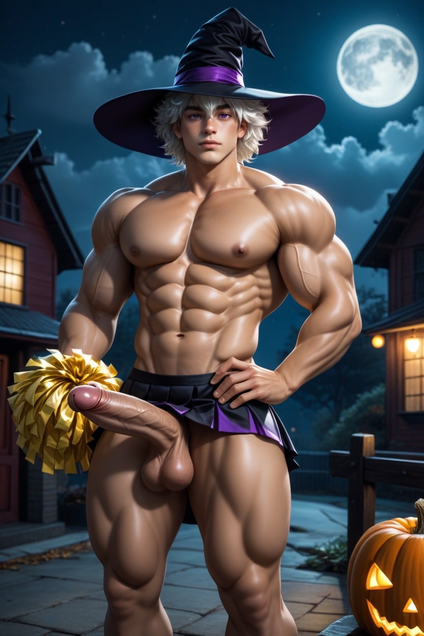 Night, 紫色眼睛, Halloween Costume AI同性戀黃片