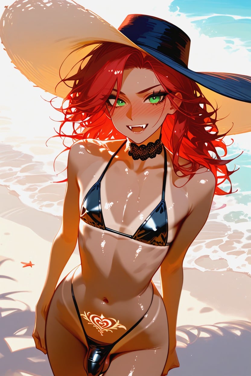 Soft Body, Extremely Beautiful, Very Long Red Hair AI同性戀黃片