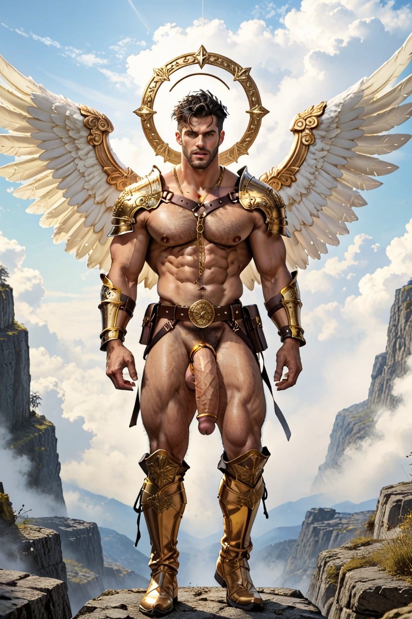 Golden Warrior Gloves, Subject Flying Among Clouds, Massively Hyper Long Foreskin Porno IA Gay
