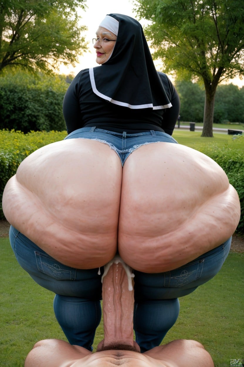 Humongous Ass, Cellulite Thighs, Ssbbw AI Porn
