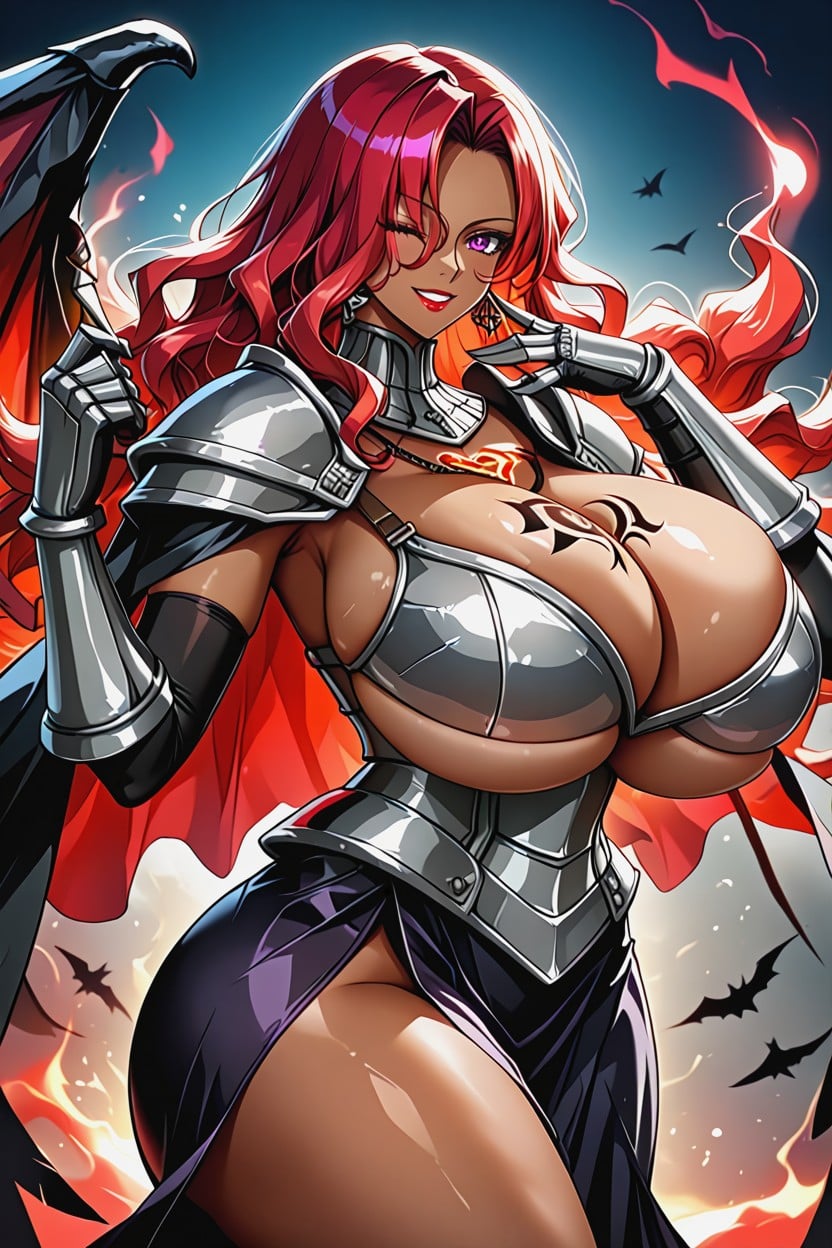 Tifa Lockhart, Gladiator, Huge Gauntlets Hentai AI Porn