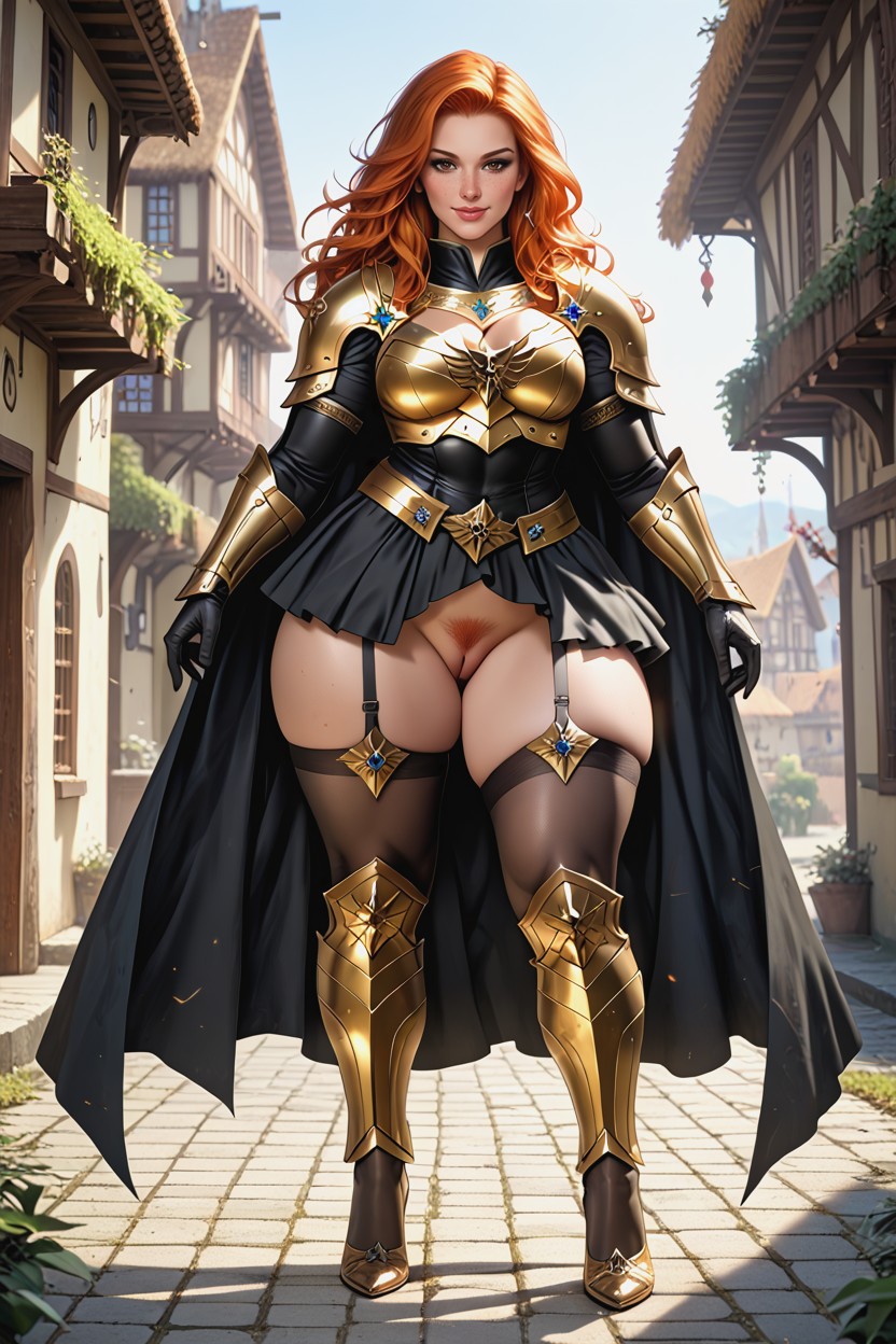 Pubic Hair, Heels, Elvish Hair AI Porn