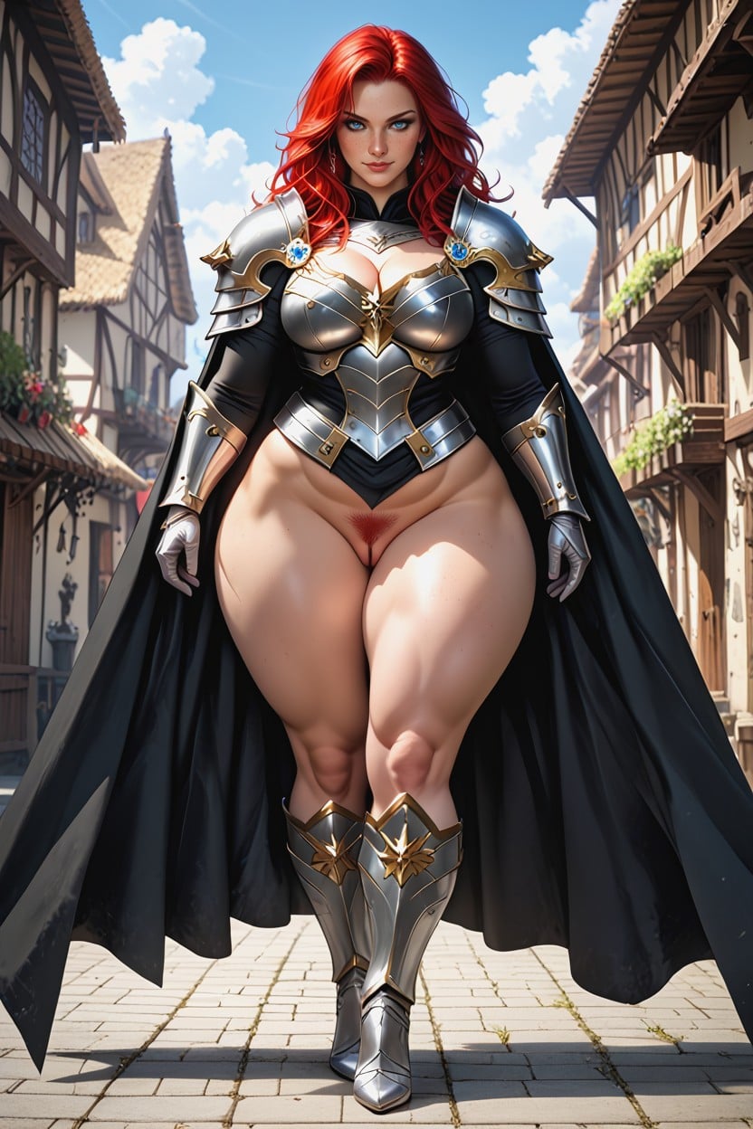 25+, Thick Thighs, Standing AI Porn