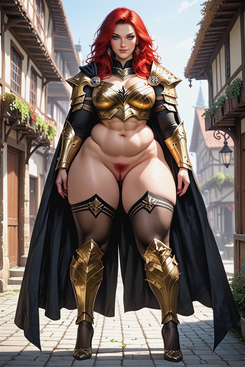 Detailed Body, Extremely Large Ass, Standing AI Porn