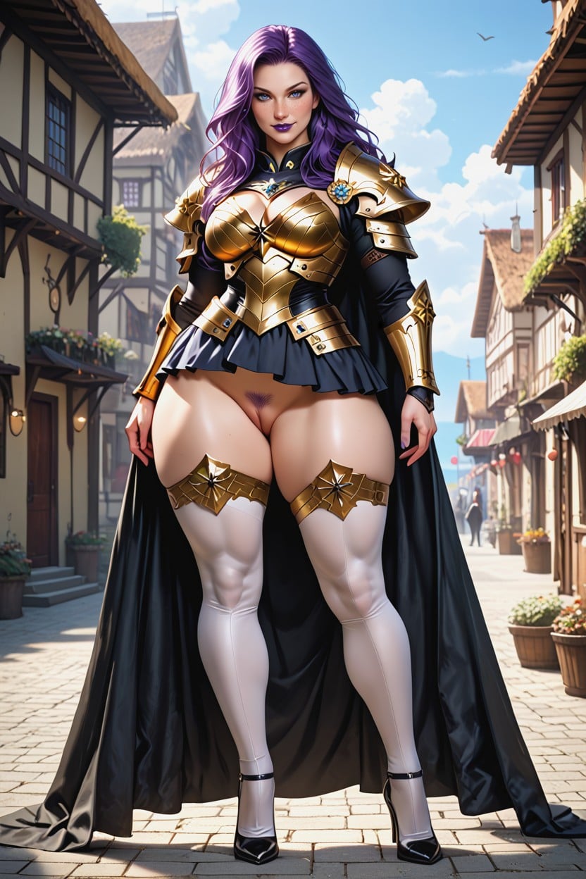 Pubic Hair, Seductive Smiling, Ultra Detailed Skin AI Porn