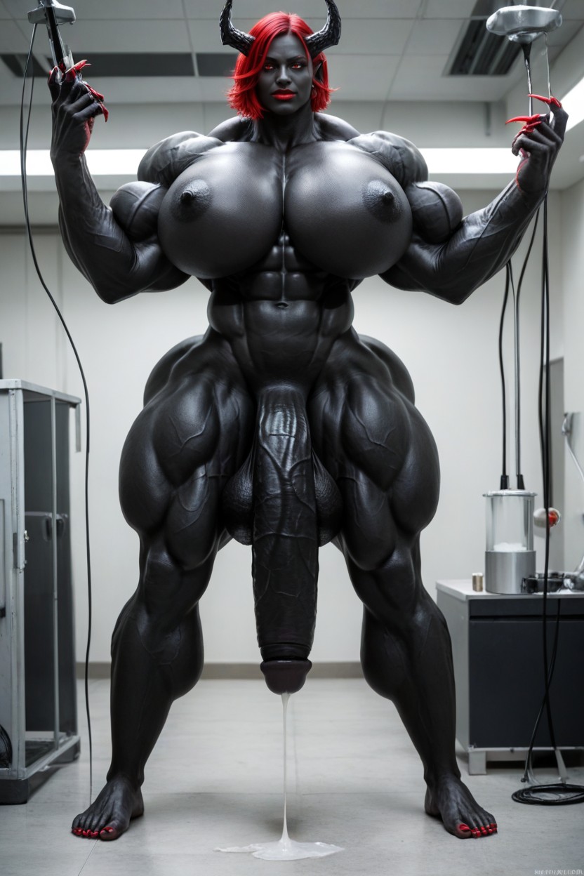Gigantic Flaccid Black Cock, Black Cock Is Too Big, Extremely Long Black Cock Porno IA transsexuelle