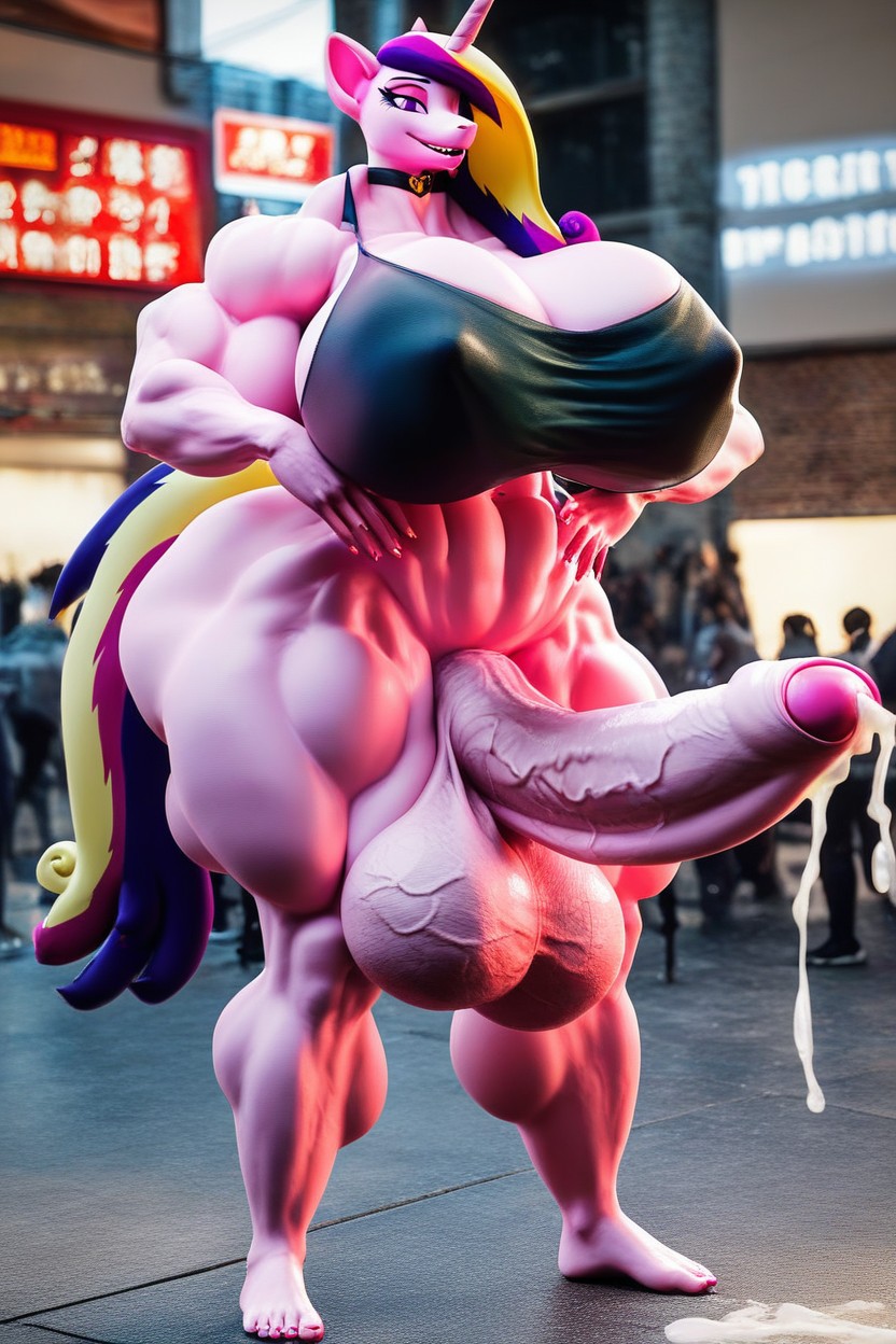 Huge Ass, Impossibly Long Hyper Penis, Futanari AI獸人黃片