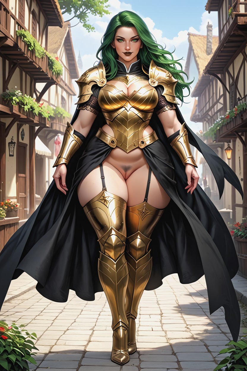 Thick Pussy, Luxanna Crownguard, Heels Porno IA