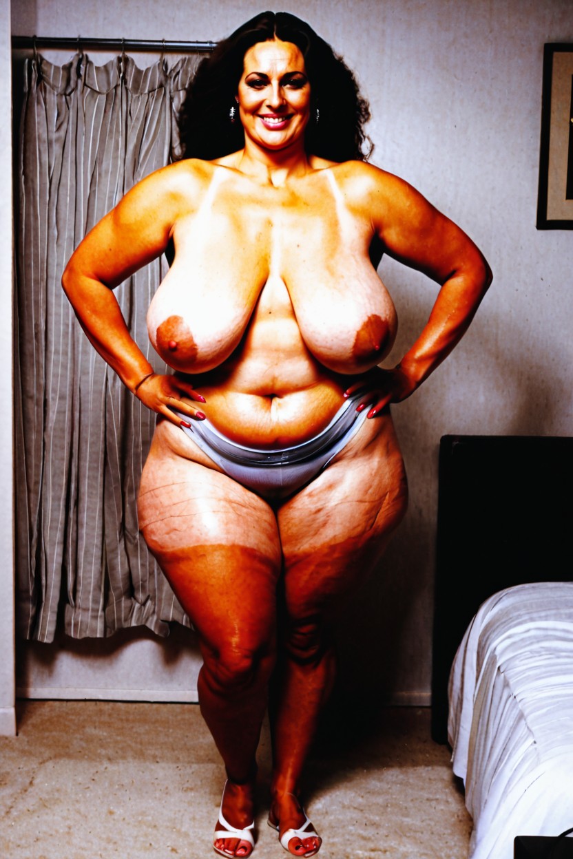 Saggy Pussy, Big Labia, Droopy Breasts Porno IA