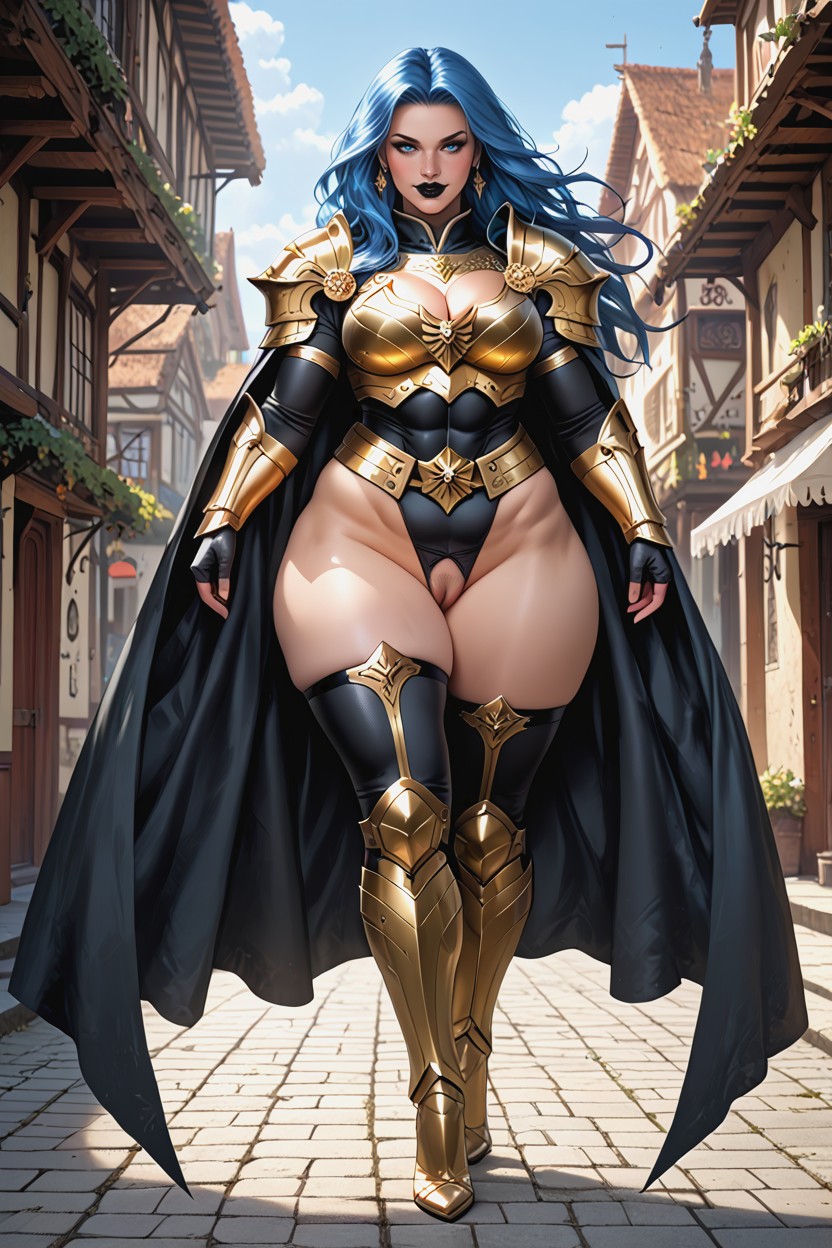 Almond Eye, Extremely Large Ass, Details Eye AI Porn