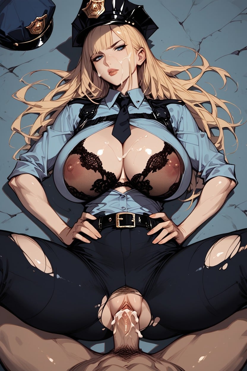 Cumshot, Fit, Hands On Hips AI Porn
