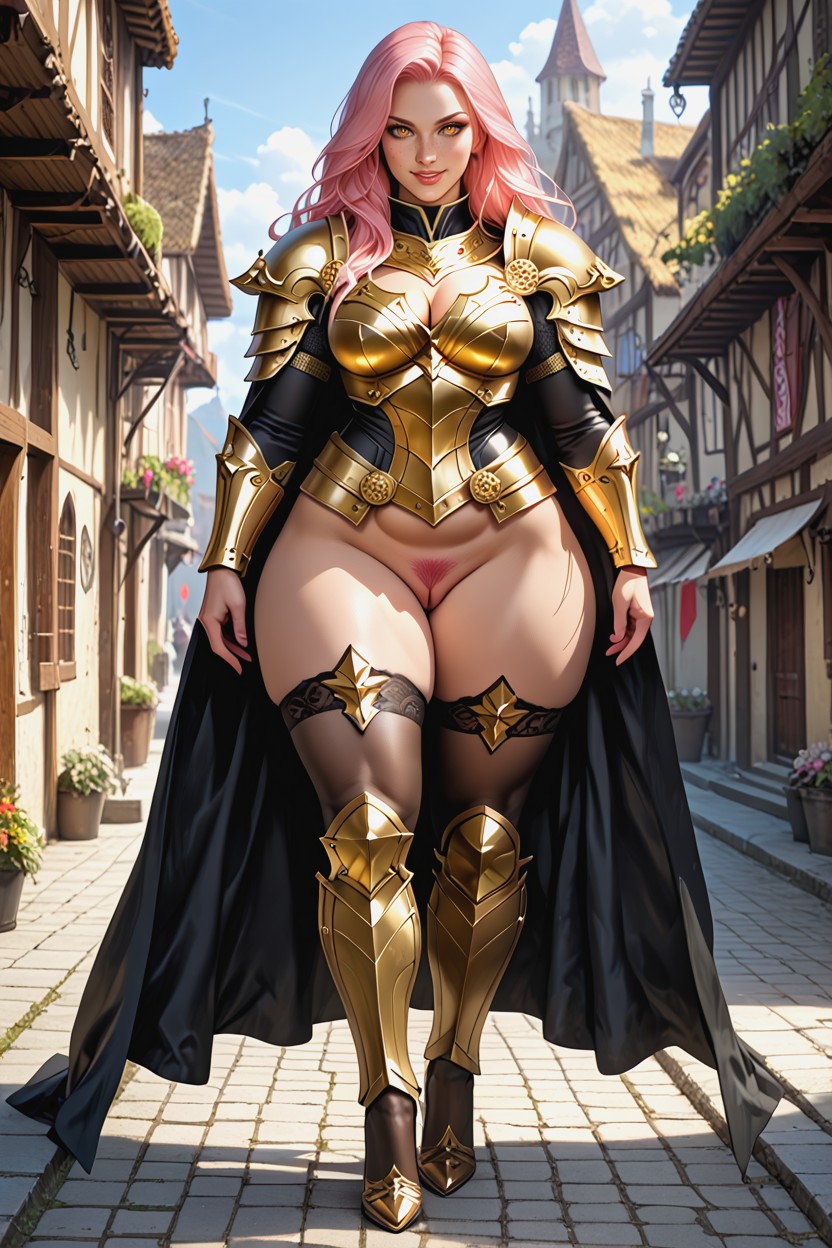Luxanna Crownguard, Pink Hair, Thick Pussy AI Porn