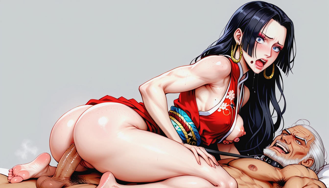 Eyeliner, Drooling, Cleft Of Venus AI Porn