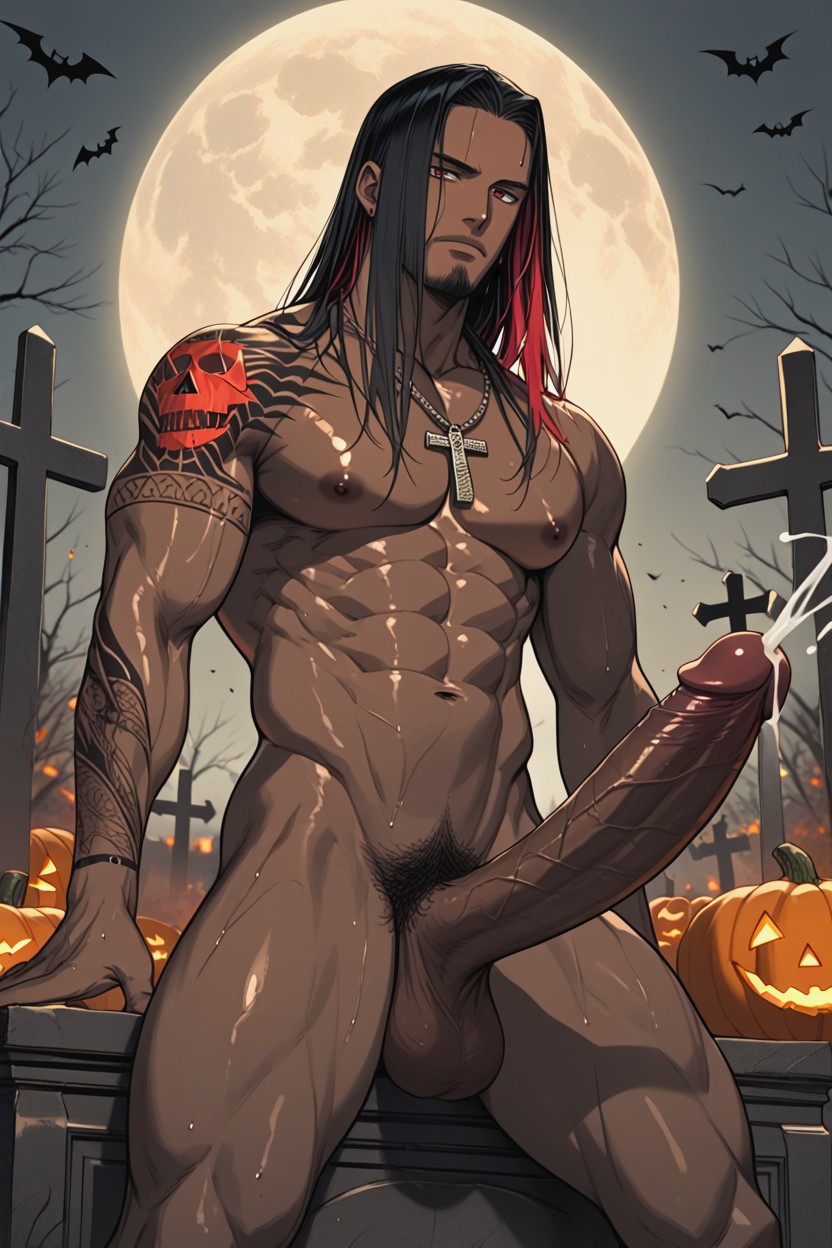 肌肉型, Skulls And Skeletons Everywhere, Wide Chest AI同性戀黃片