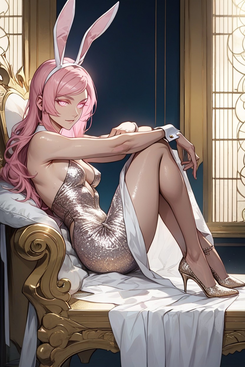 Bright Eyes, White Skin, Mai Sakurajima Hentai IA