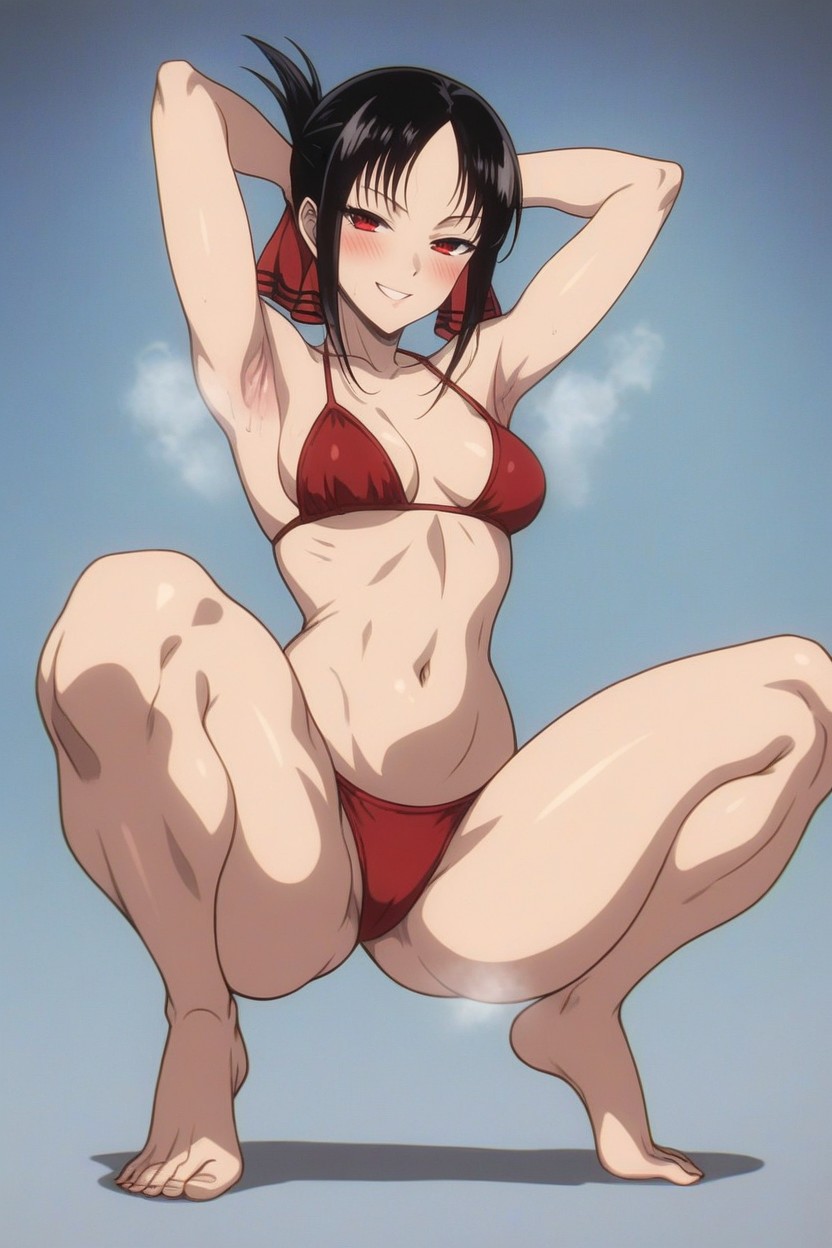 Bikini, Soft Thighs, Arched Back Hentai AI Porn