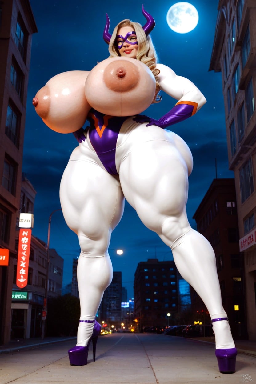 High Resolution, Gigantic Thighs, Cameltoe AI Porn