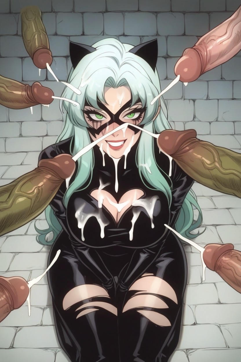 Long Hair, Massive Ass, Cum Everywhere Hentai AI Porn