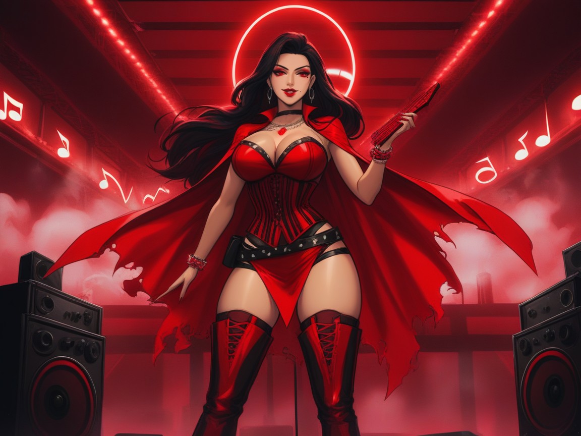 Thigh High Boots, Large Perky Breasts, 18+ 拉丁AI成人