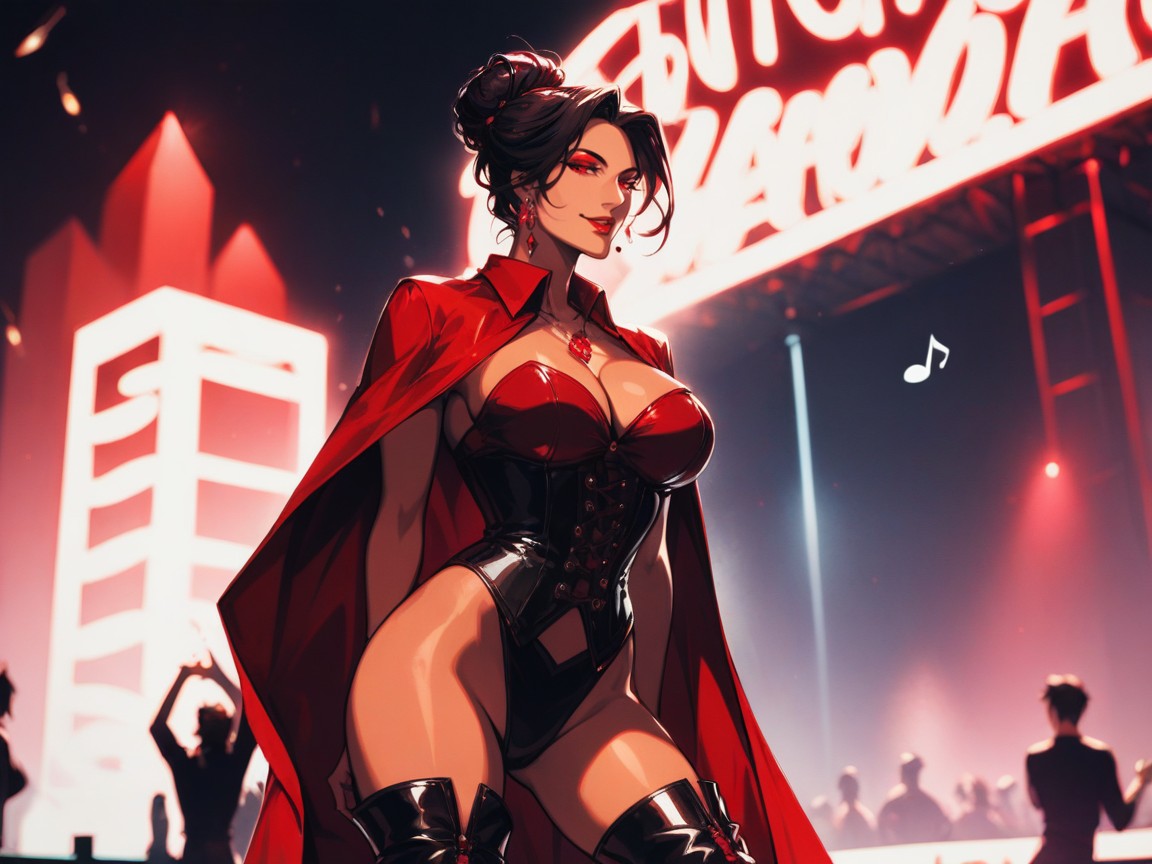 Low Waist Length, Long Black Hair, 18+ Hentai AI Porn