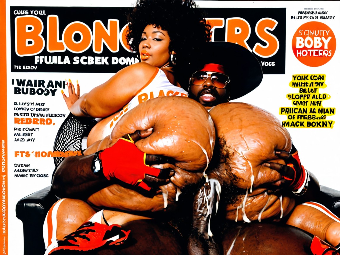 Highly Detailed, Humongous Ass, Mating Press Ebony AI Porn