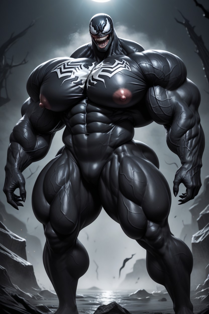 Orgasm, Make Her Massive, Gigantic Hyper Tits AI Porn