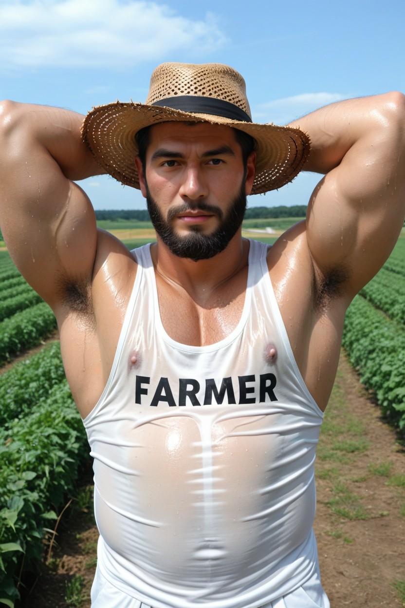 Fields, 일본인, Hyper Hairy Pubic Hair 게이 AI 포르노