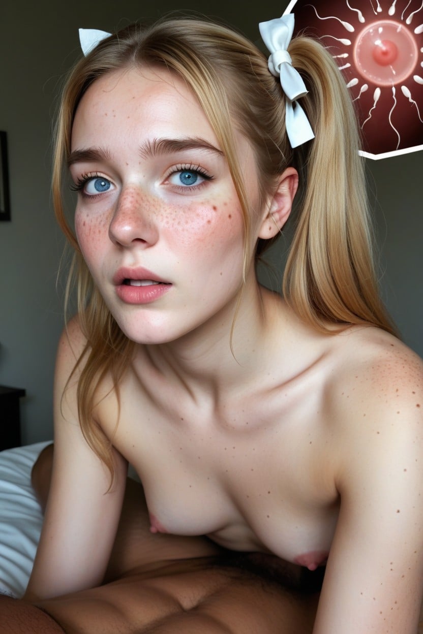 Man Offscreen, Highly Detailed Face, Small Ass AI Porn