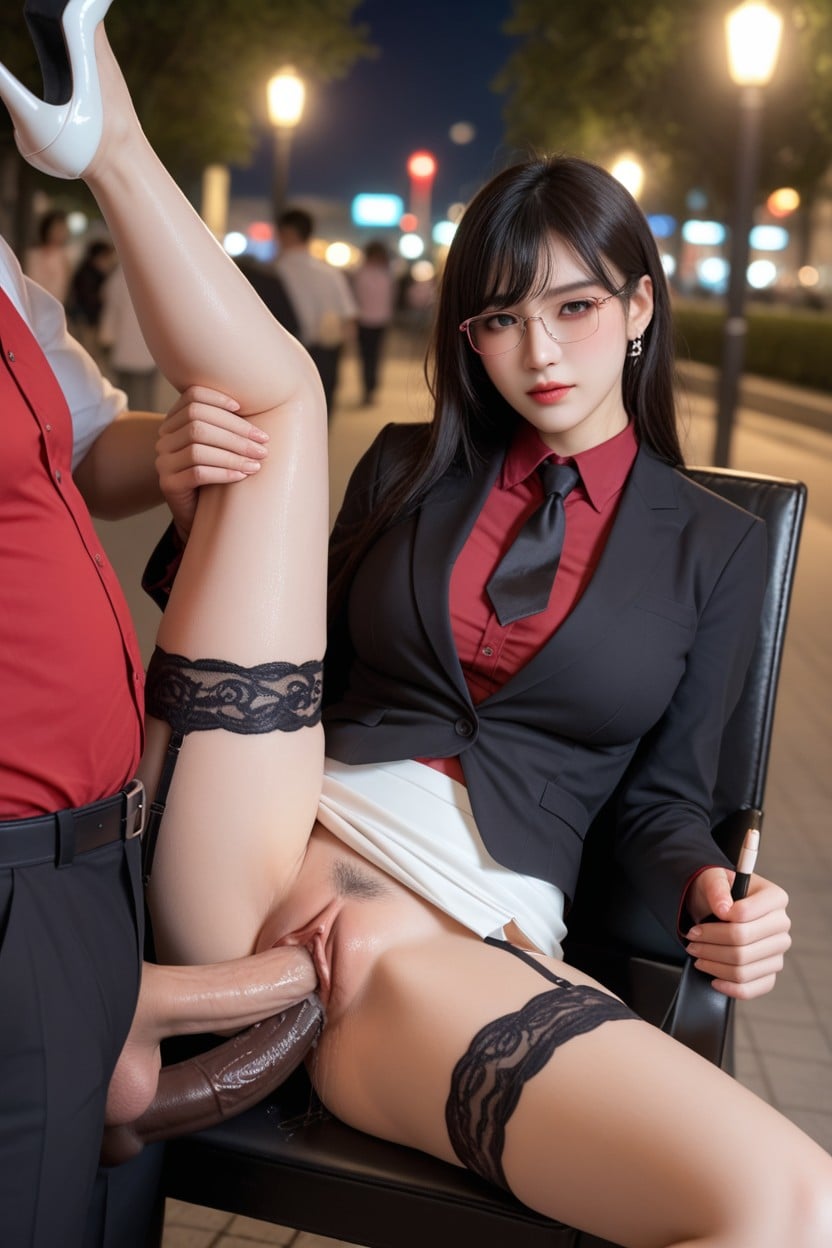 Japanese Idol, Large Ass, Side View Porno IA Asiatique
