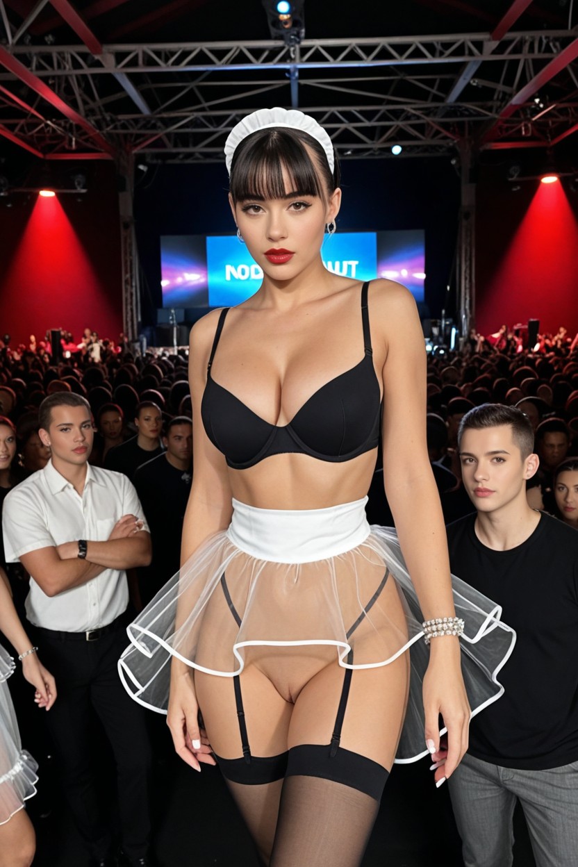 Fit, Standing, Makeup AI Porn