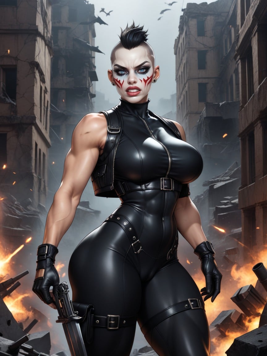 Black Buzz, Insanely High Detailed Bodysuit, Assassin Hentai AI Porn