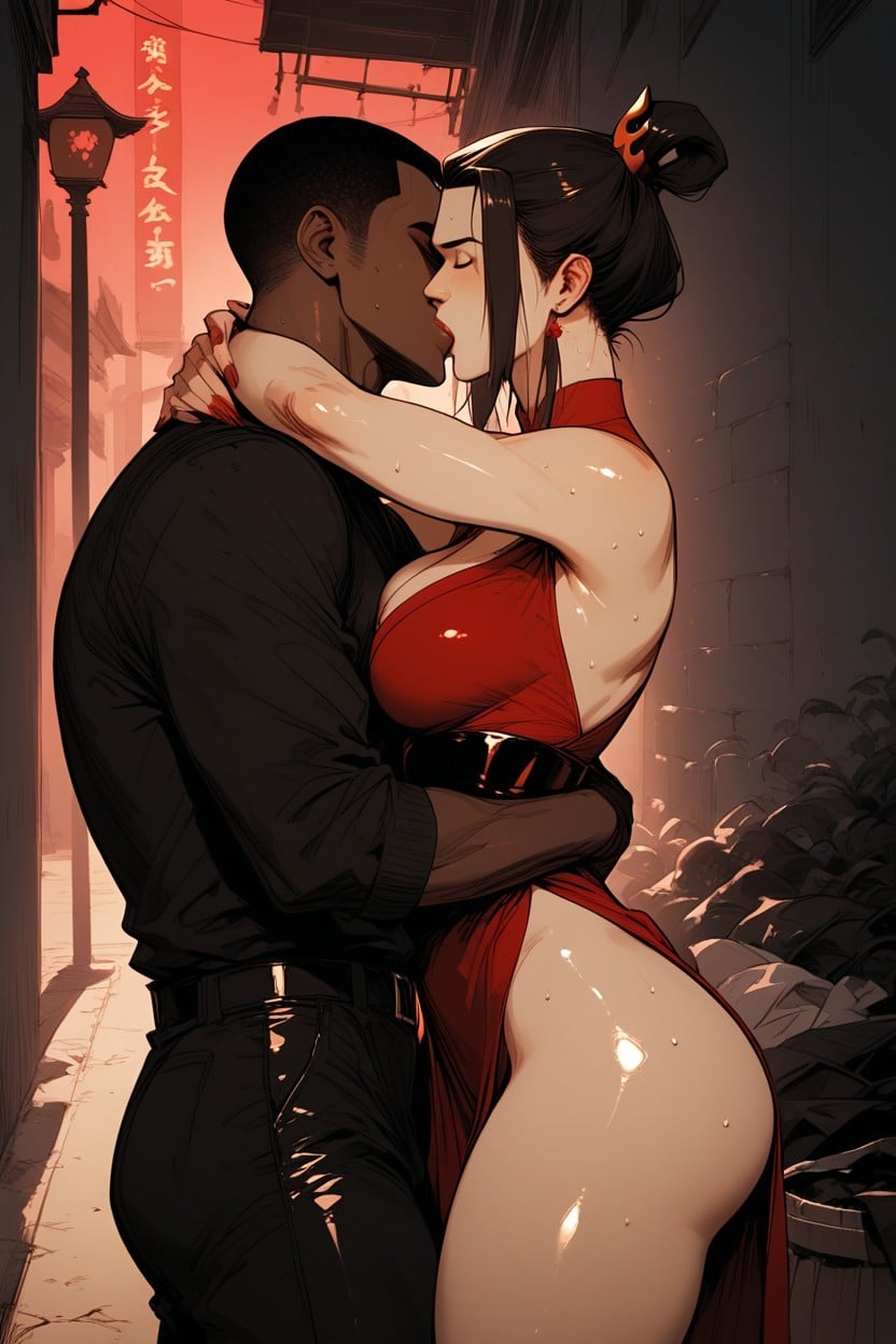 Wearing Clothes, Side View, Standing Hentai AI Porn