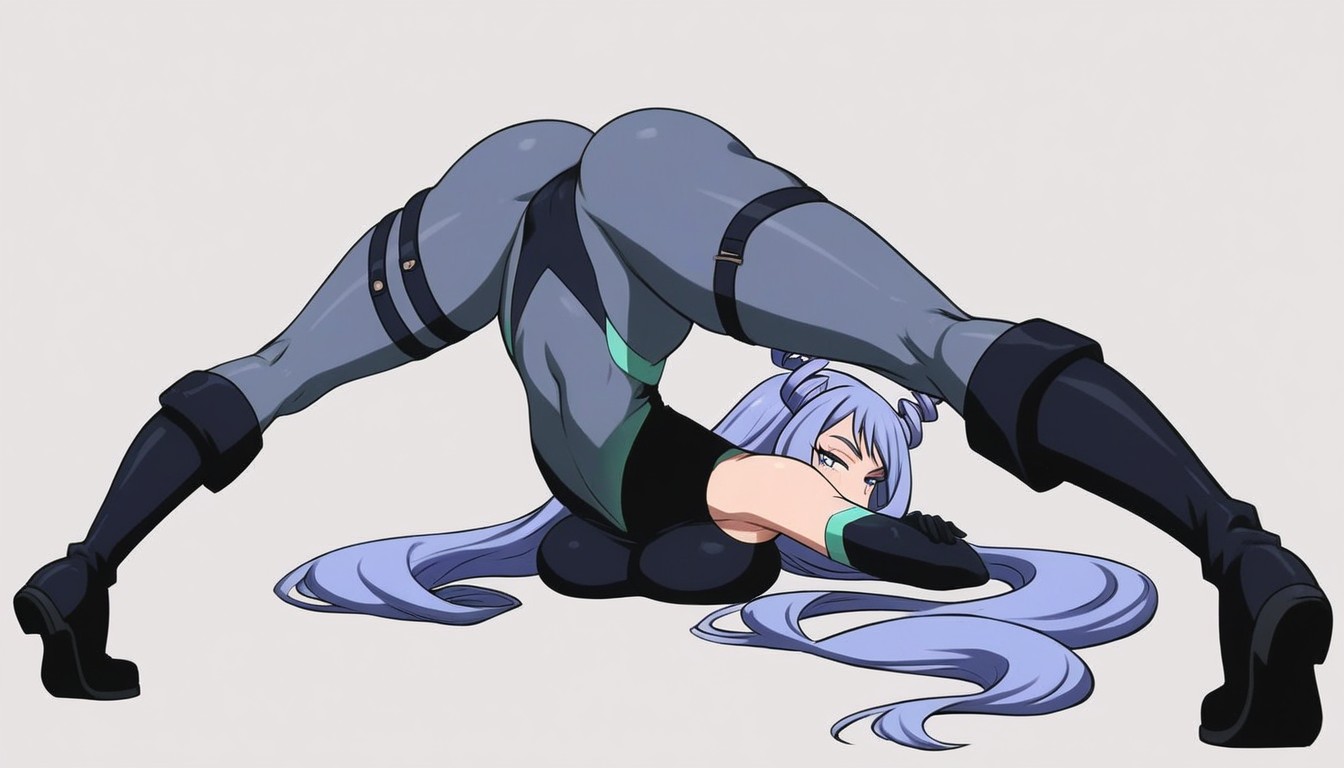 Large Ass, Nejire Hado Costume, Jack O Lantern Pose Hentai AI Porn