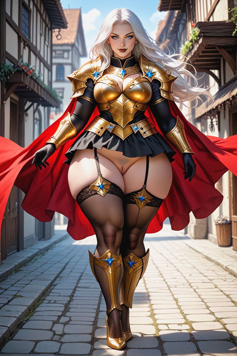 Pussy Vulva, Luxanna Crownguard, Long Hair AI Porn