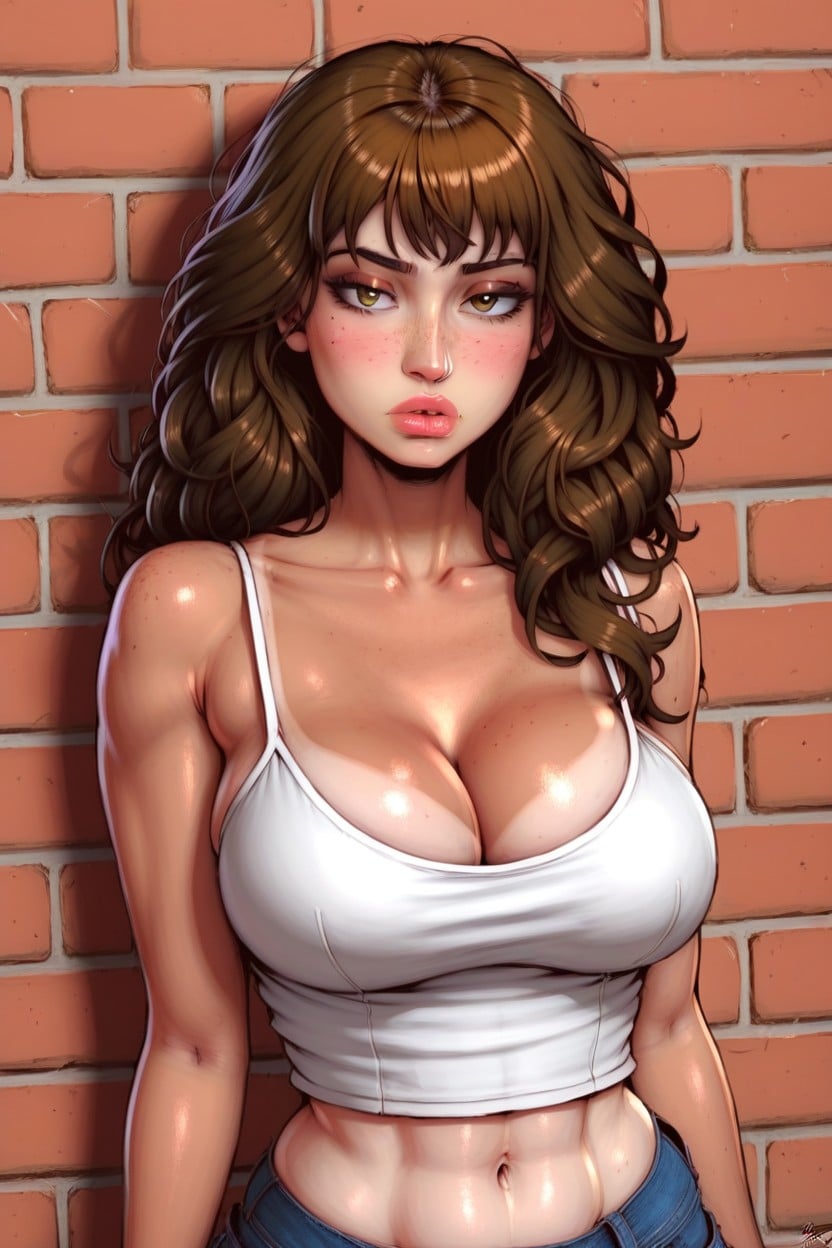 Form Fitting Clothes, Medium Breast, Hdr AI Porn