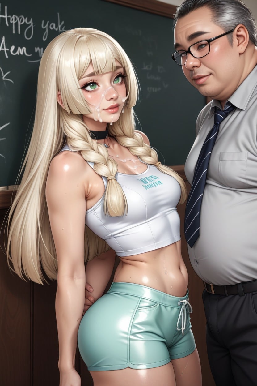 Man Has A Giant Cock Bulge, Form Fitting Clothes, Soft Light AI Porn