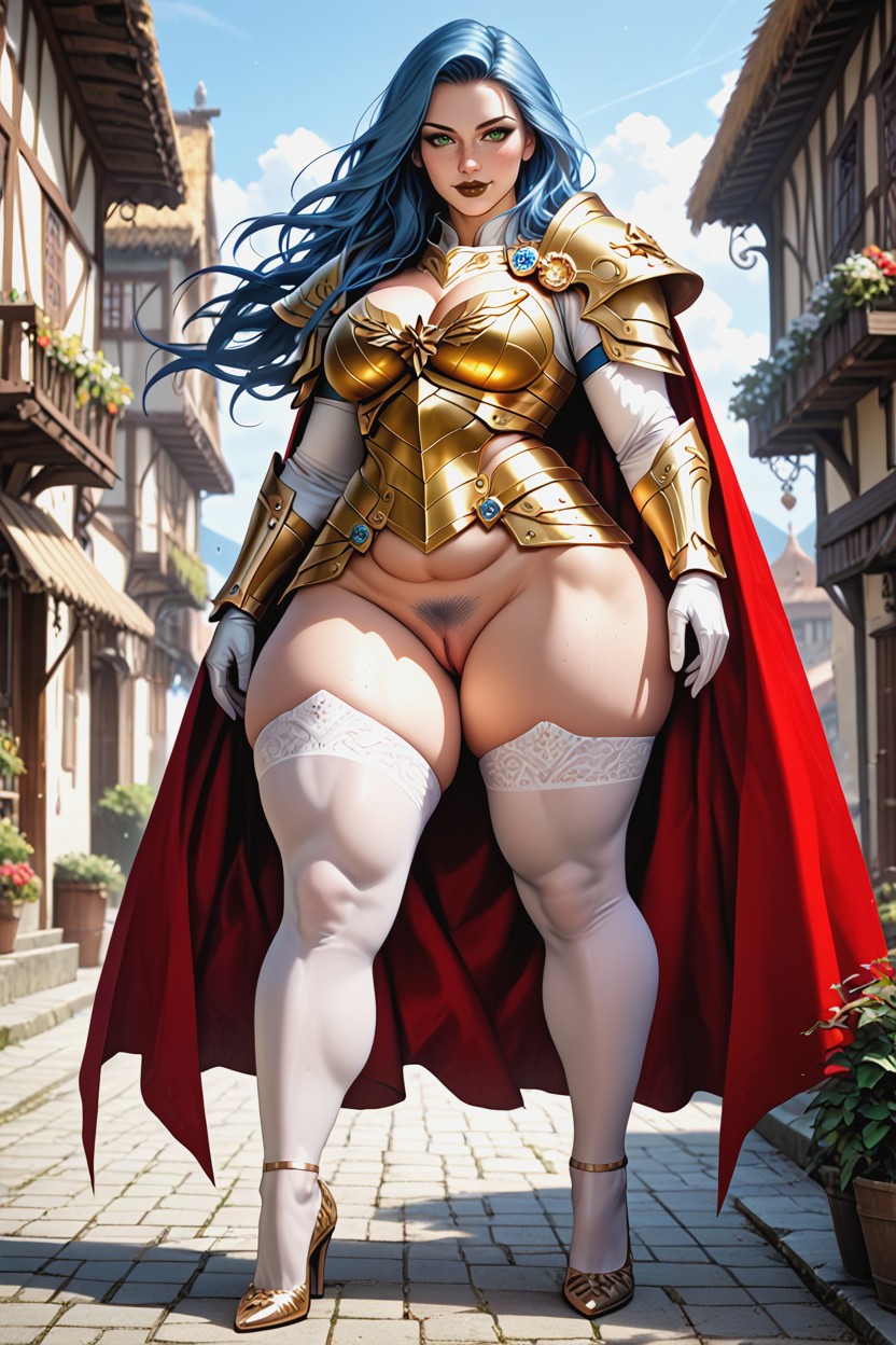 Standing, Skirt, Bbw AI Porn