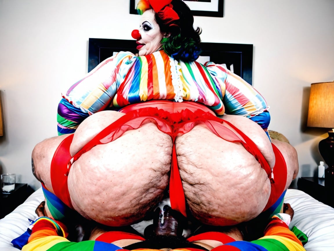 Hyper Ssbbw, Hyperrealistic, Cum In Pussy BBW AI Porn