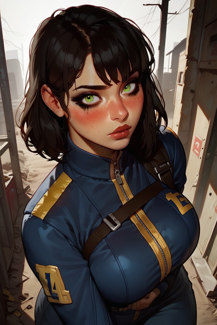 Green Eyes, Extravagant, Dawn Hentai AI Porn