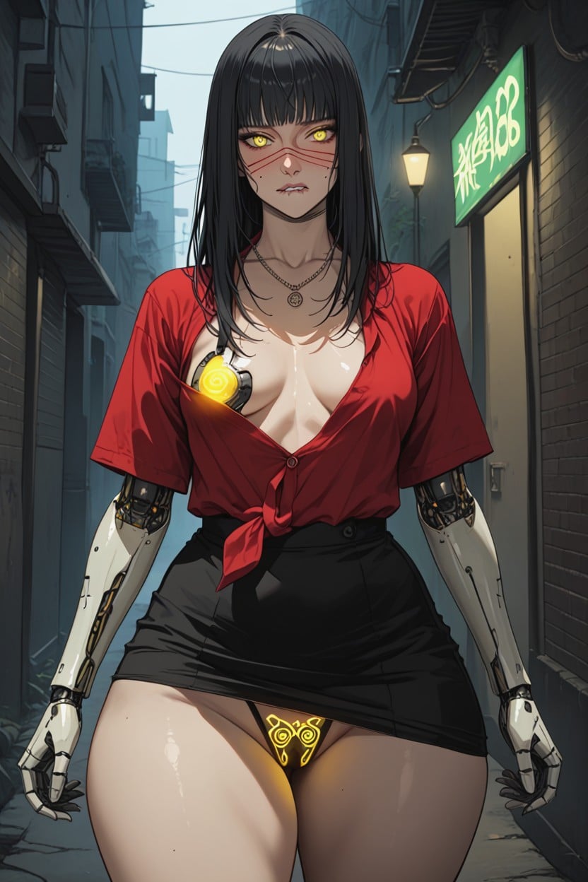 Shaved, Surprised, Ginny Weasly Hentai IA