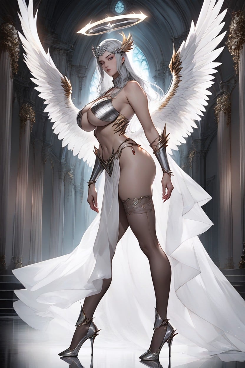 Massive Natural Breast, Dramatic Noir Lighting, Large Bust Hentai AI Porn