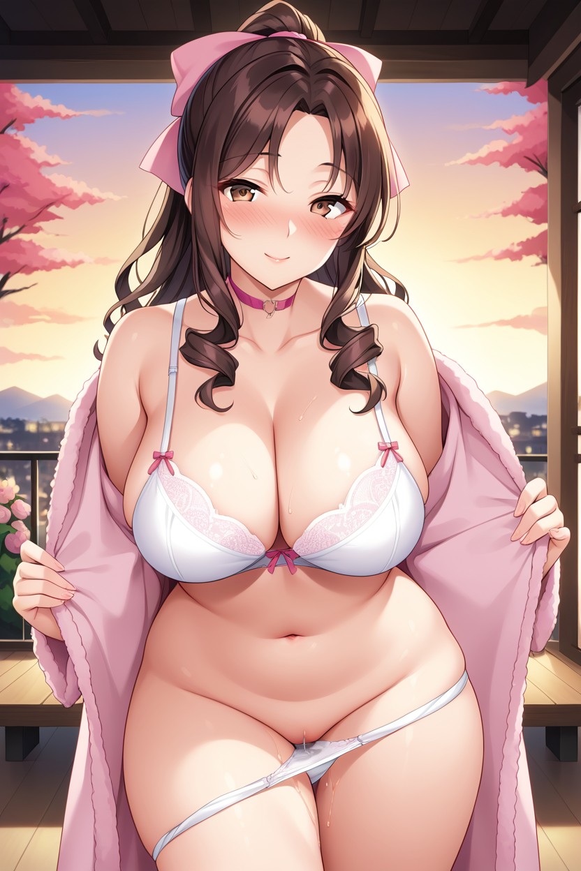 Outdoors, Flower, Standing Hentai AI Porn