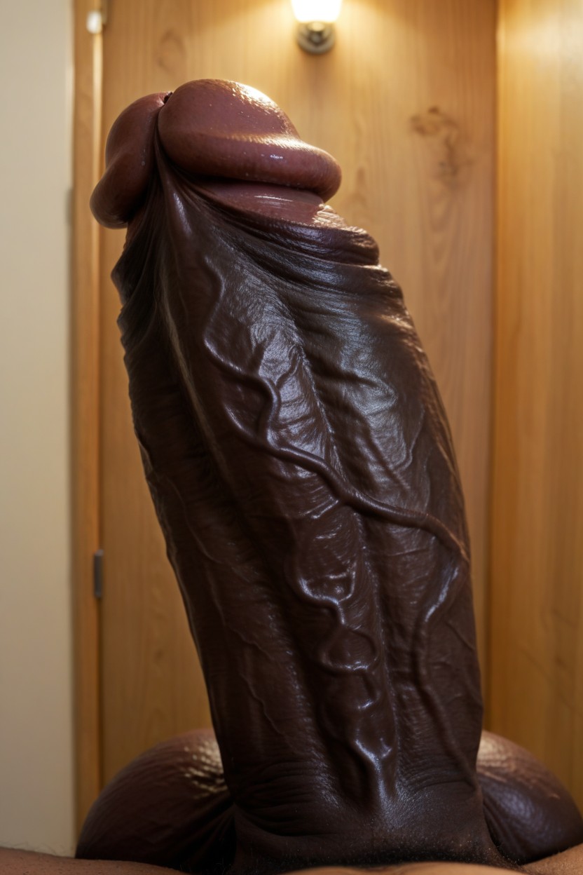 Thick Glans, Monster Cock, Photorealism 게이 AI 포르노