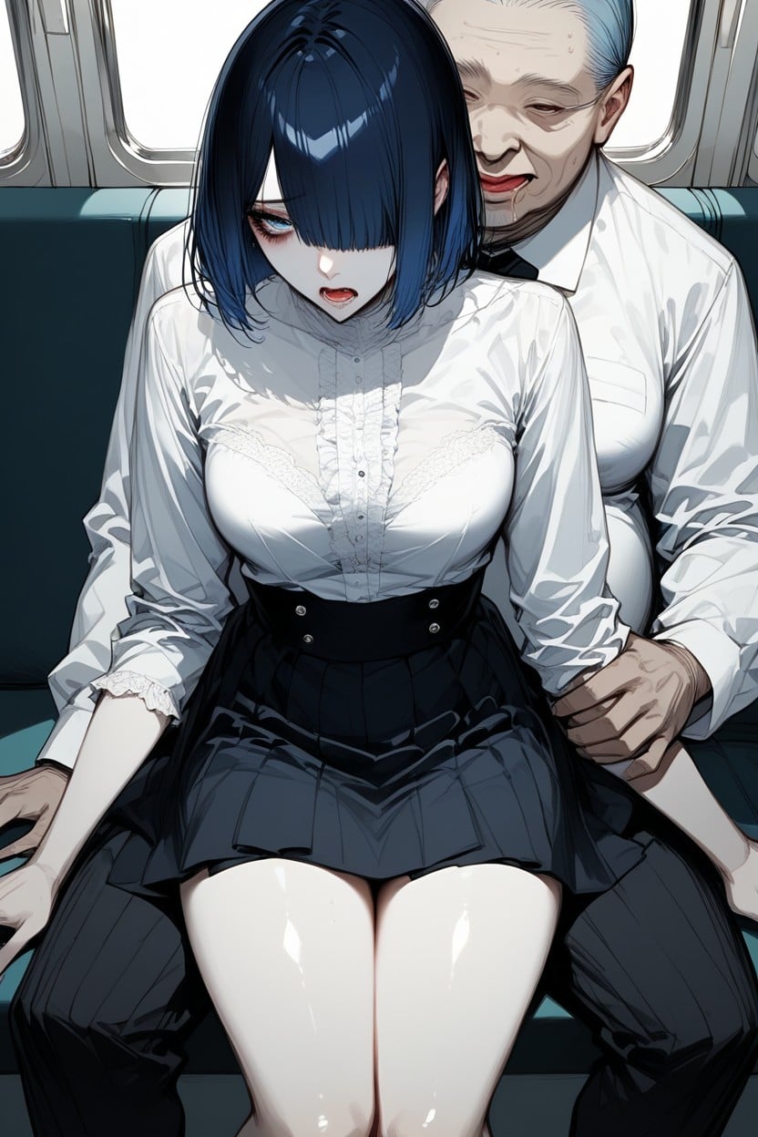 Cross Dressing, 25+, Train Hentai AI Porn